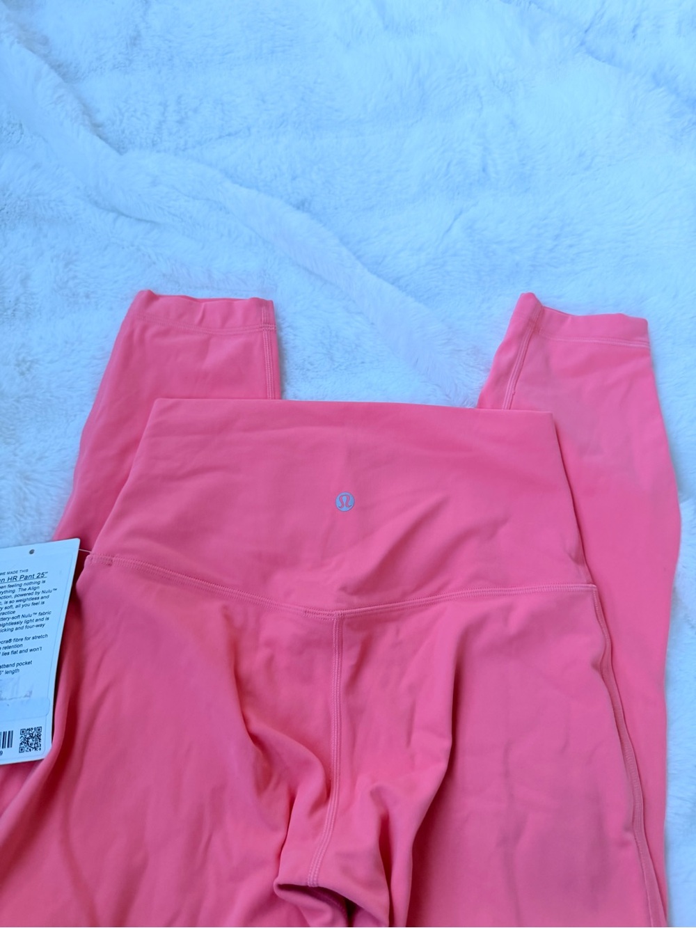 lululemon athletica Coral Pink Leggings